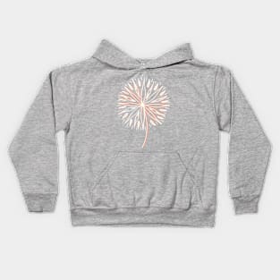 Enlightened flower Kids Hoodie